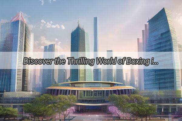 Discover the Thrilling World of Boxing in Guangzhou Top Clubs to Get Your Punch On